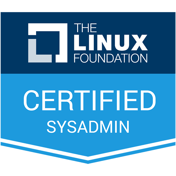 Linux Foundation Certified Systems Administrator badge